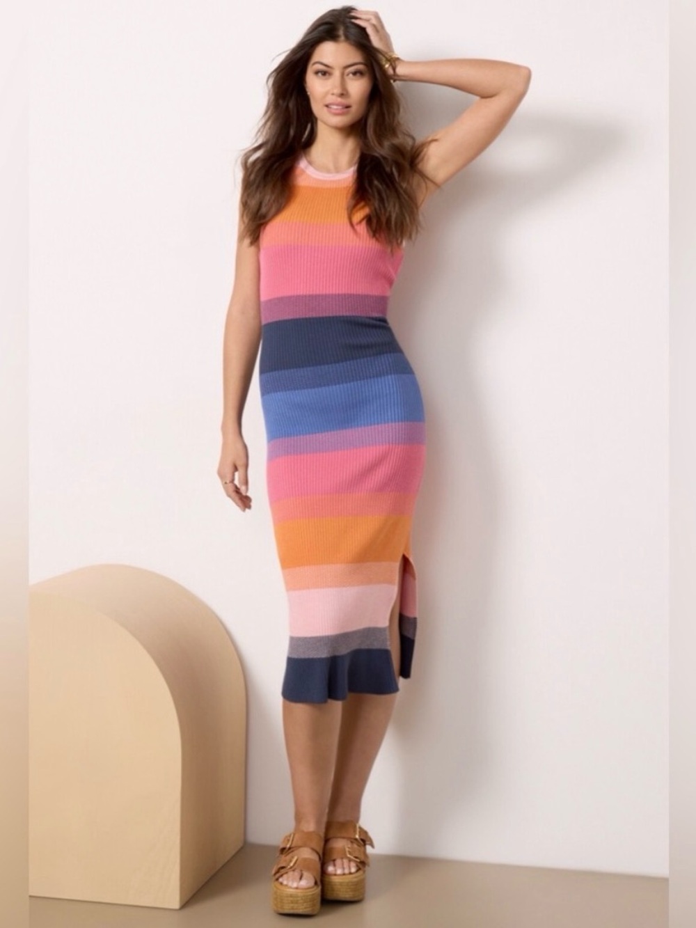 EVEREVE Eden Sweater Dress D02